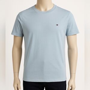 Tommy Hilfiger Short Sleeve Tee Light Blue Size XL